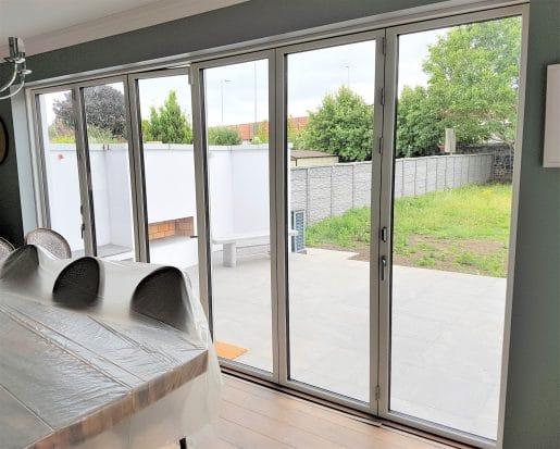 BiFold Doors Internal view