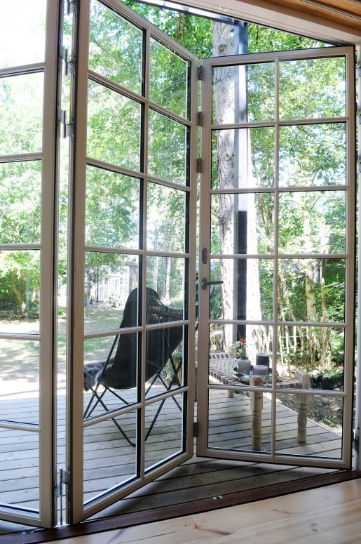 Bifolding Patio door with glazing bars