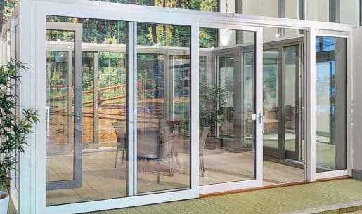 Sliding Doors in Showroom photo