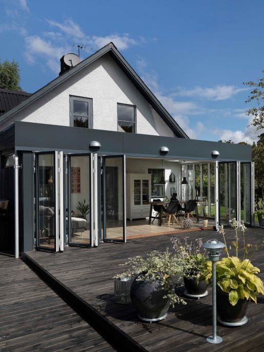 Bifolding Patio doors to Patio