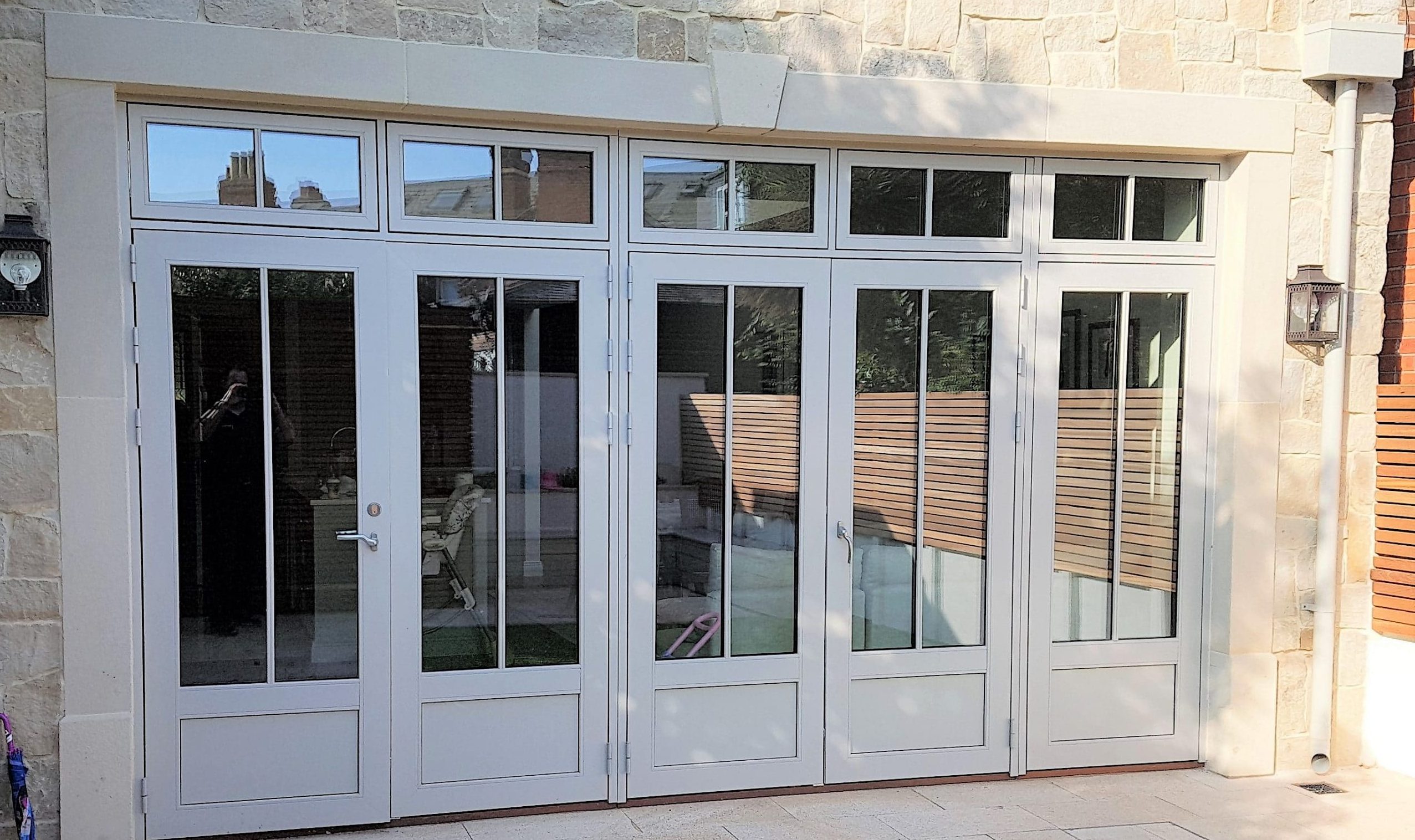 Exterior Patio Doors Formal Dining Room