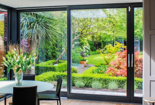 Sliding Glass Patio Doors to Garden