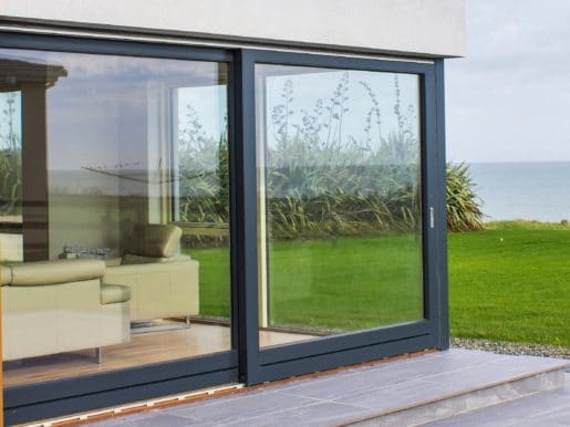 Sliding Patio Doors by the Sea